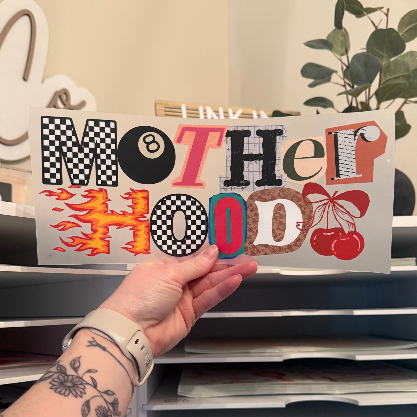 Motherhood DTF HOT PEEL