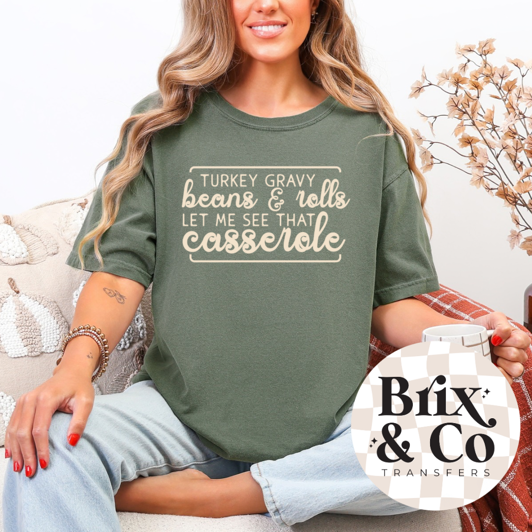 Let Me See That Casserole Single Color (Beige)