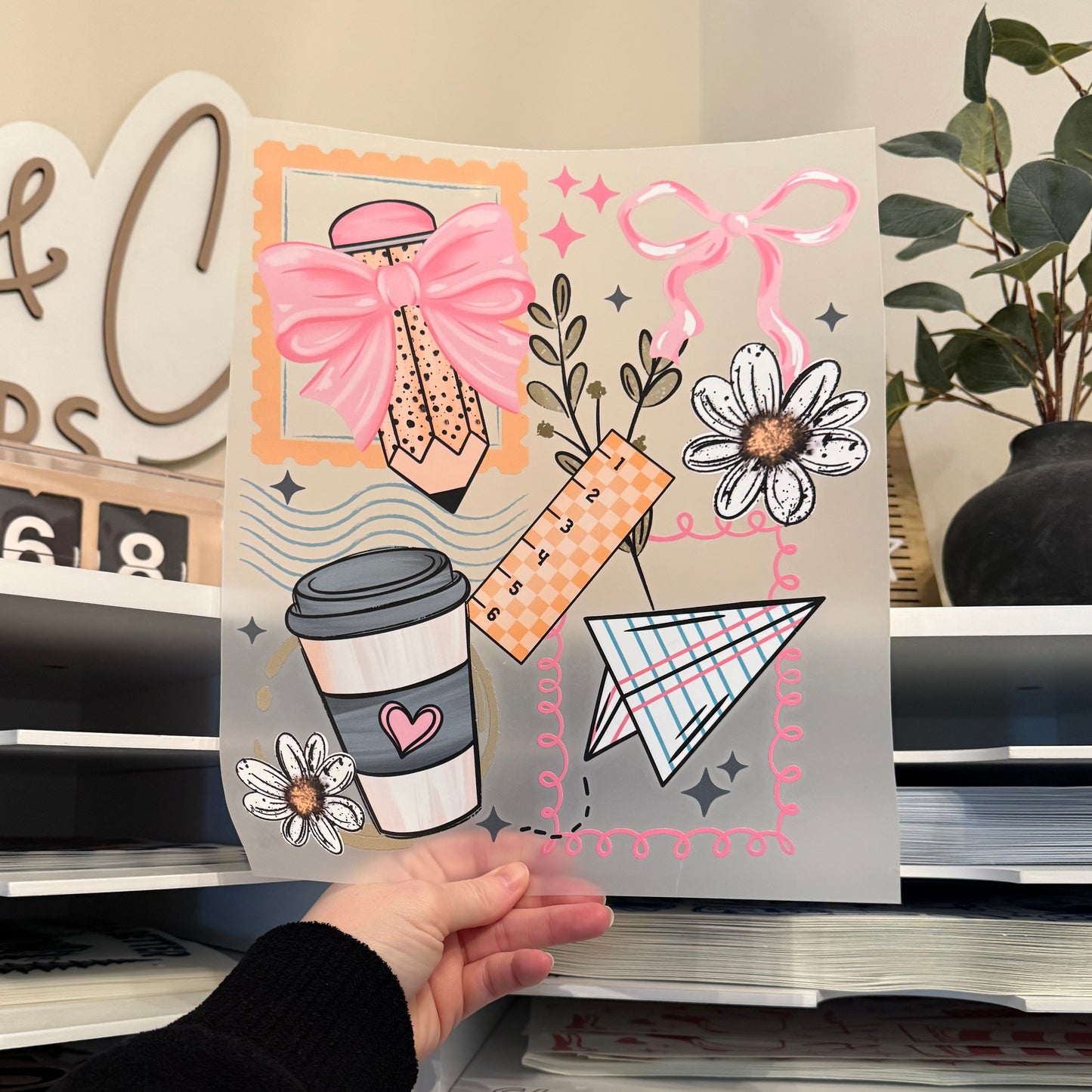 Teacher Stamps DTF HOT PEEL