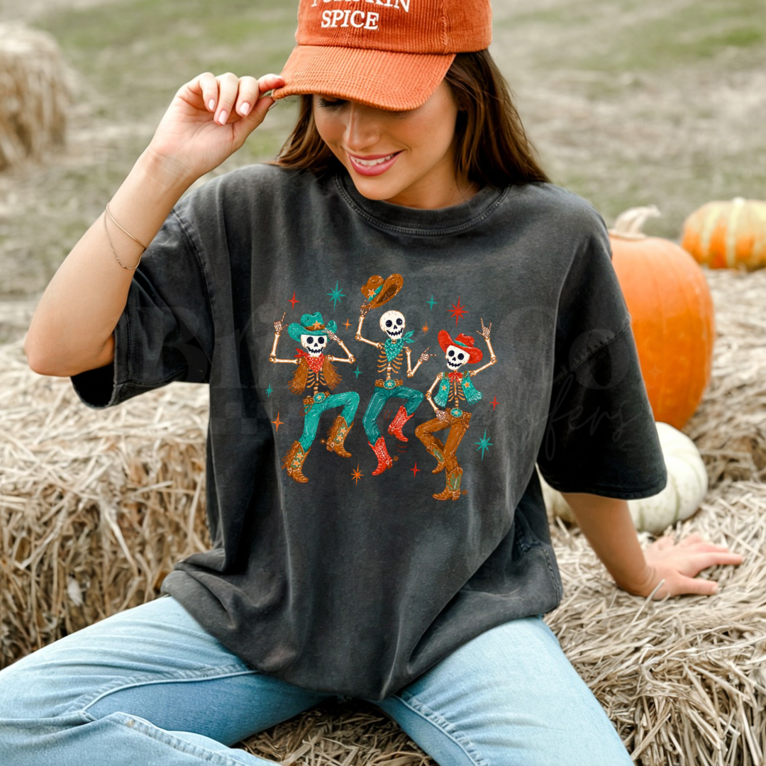 Western Skellies DTF HOT PEEL