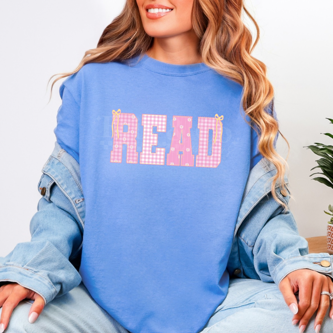 Preppy Read DTF HOT PEEL