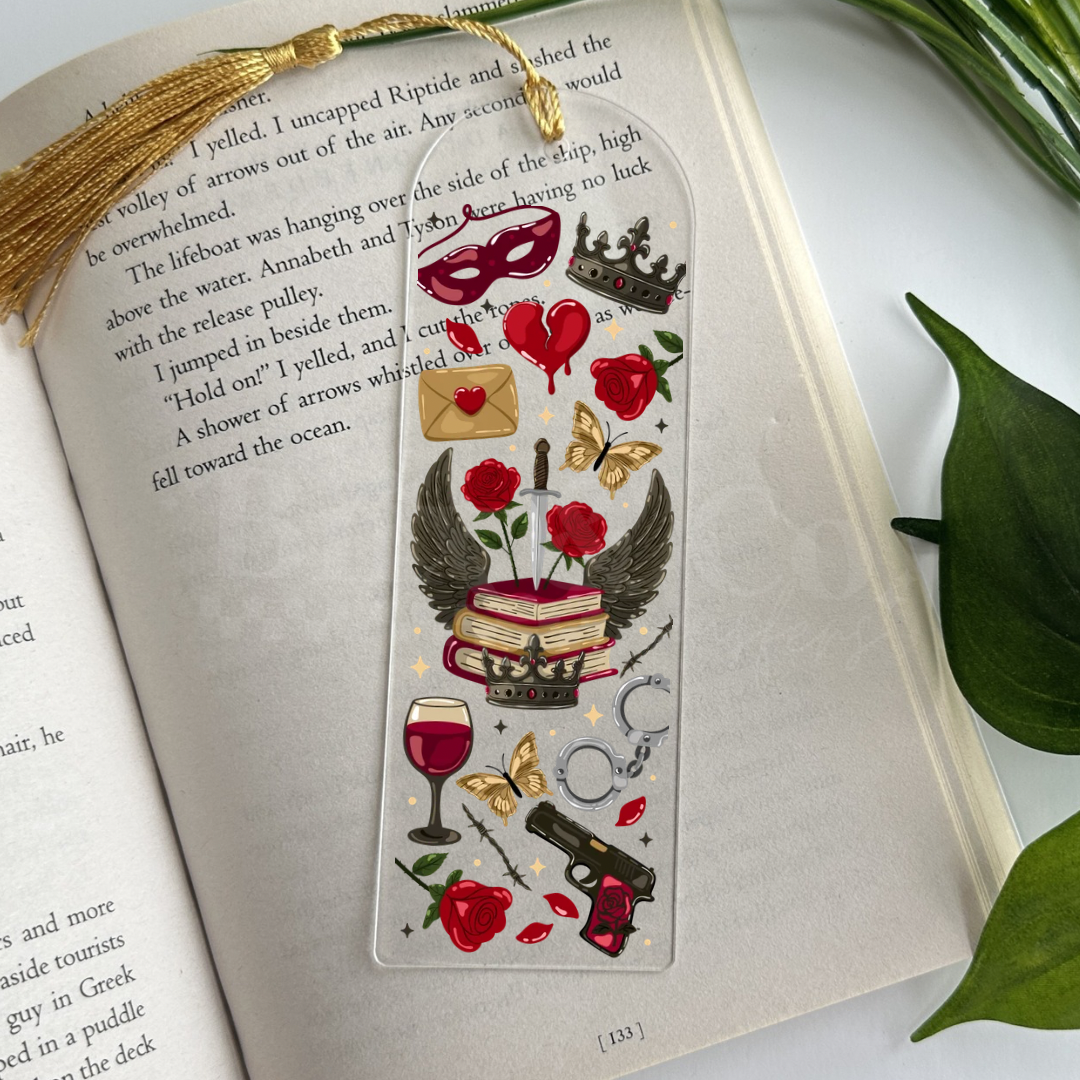 Dark Romance UVDTF Bookmark
