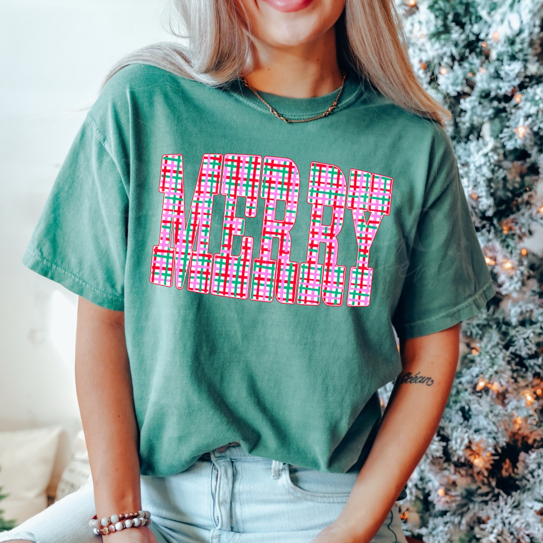 Pink Merry DTF HOT PEEL