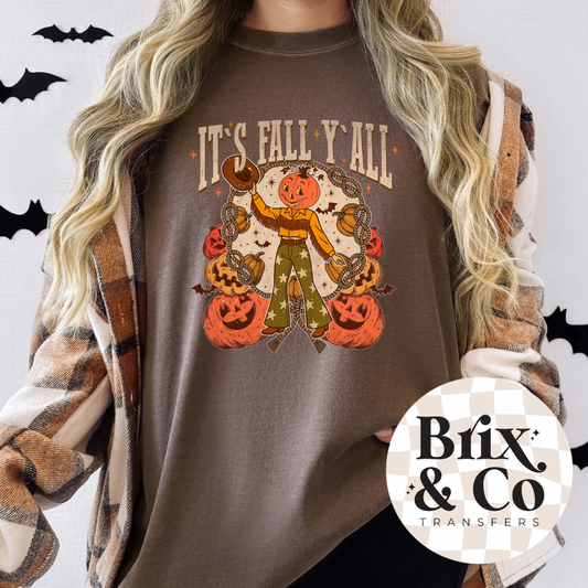 It’s Fall Y’all DTF HOT PEEL