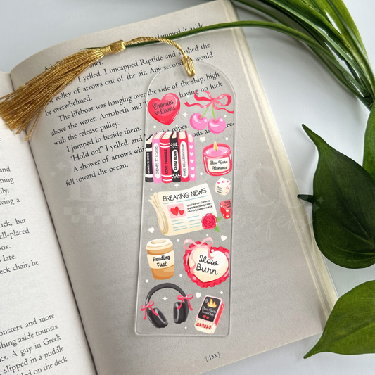 Enemies To Lovers UVDTF Bookmark