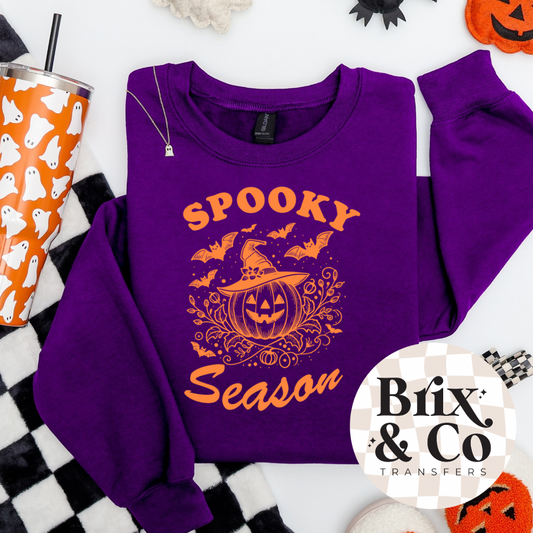 Spooky Season Single Color (Orange)