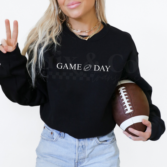 Minimalist Game Day Single Color