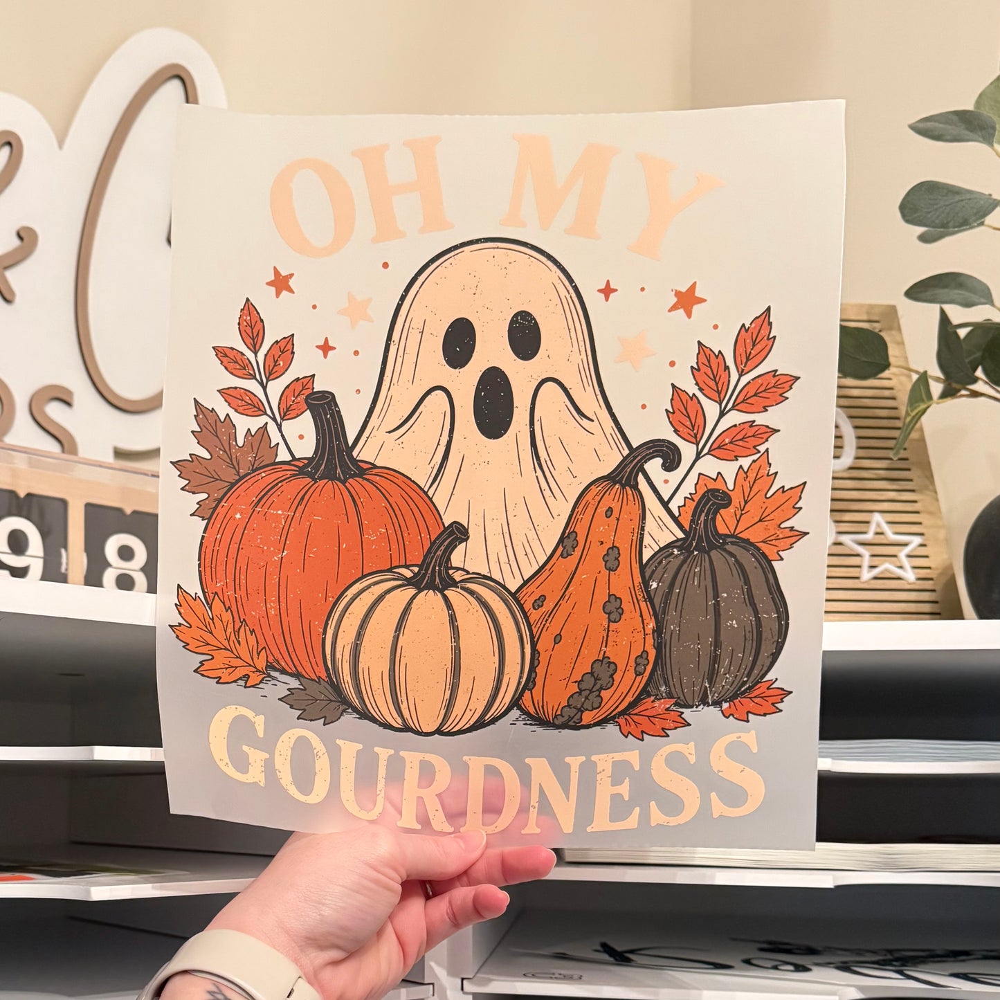 Oh My Gourdness DTF HOT PEEL