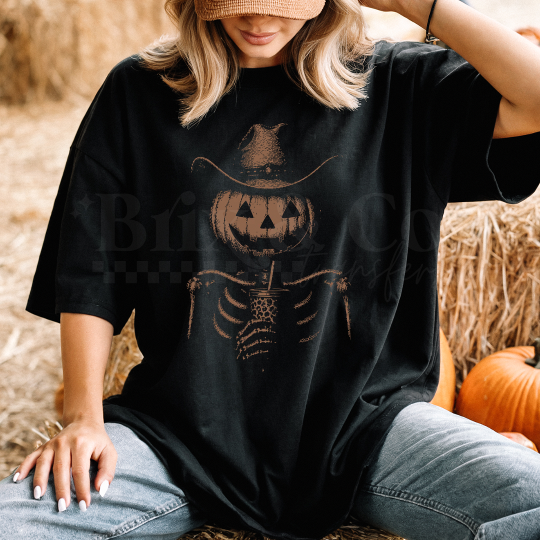 Half Tone Western Skelly Single Color (Doe Brown)