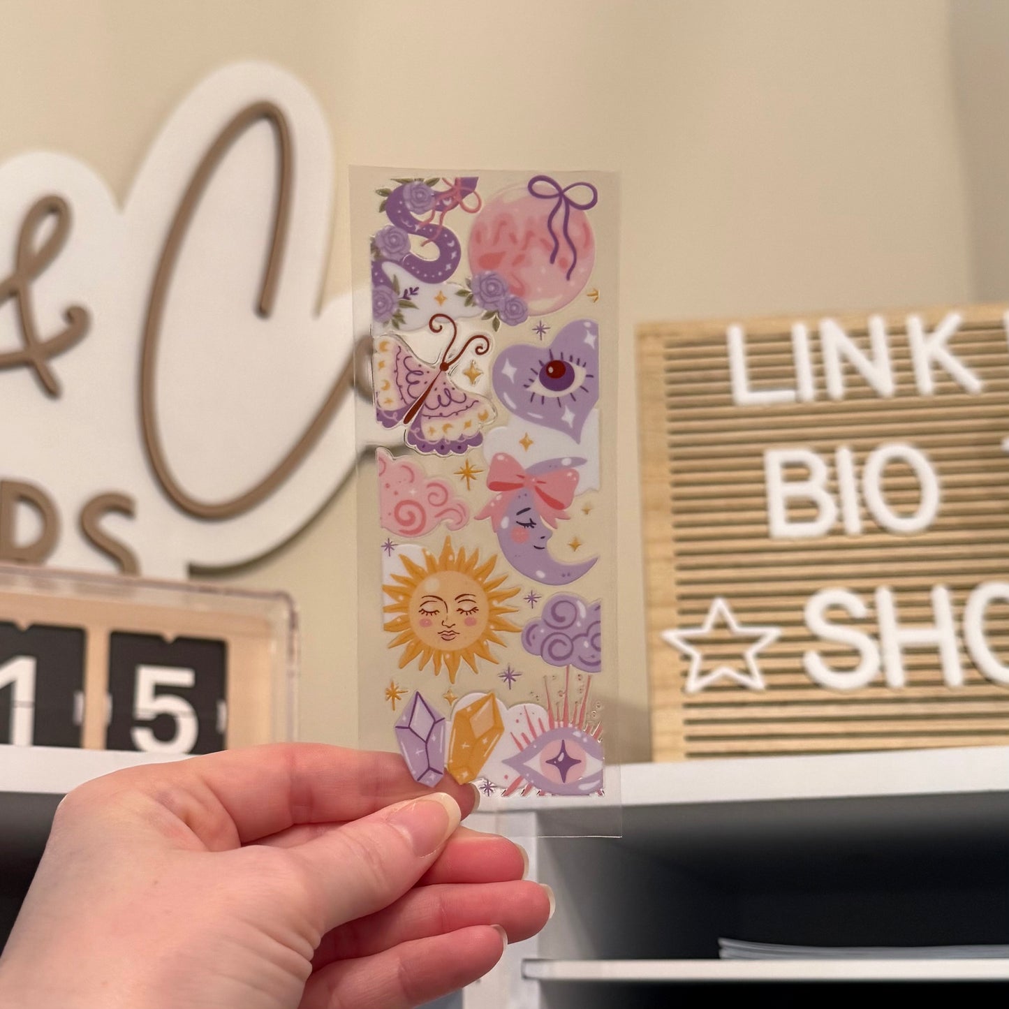 Celestial UVDTF Bookmark