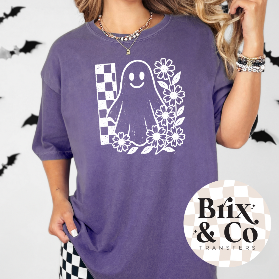 Checker Ghost Single Color