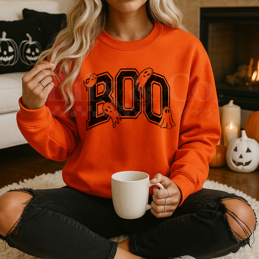Varsity Boo Single Color