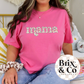 Spring Floral Mama Thin Matte Clear Film Screen Print Transfer