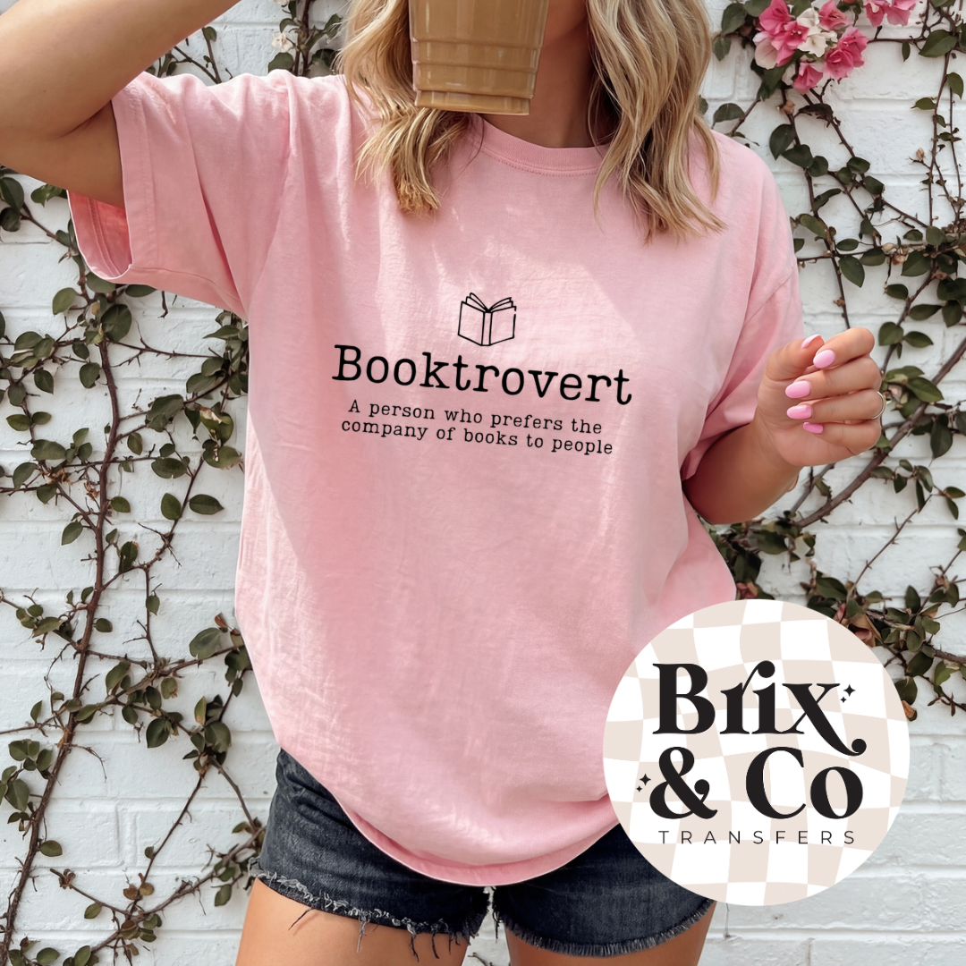 Booktrovert Single Color