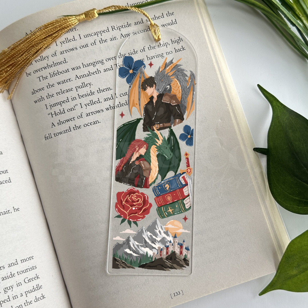 Dragon Riders UVDTF Bookmark