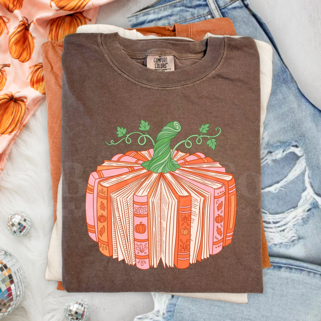 Pumpkin Book DTF HOT PEEL