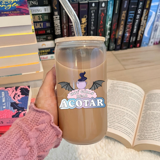 Hot Girls Read ACOTAR  4” Decal