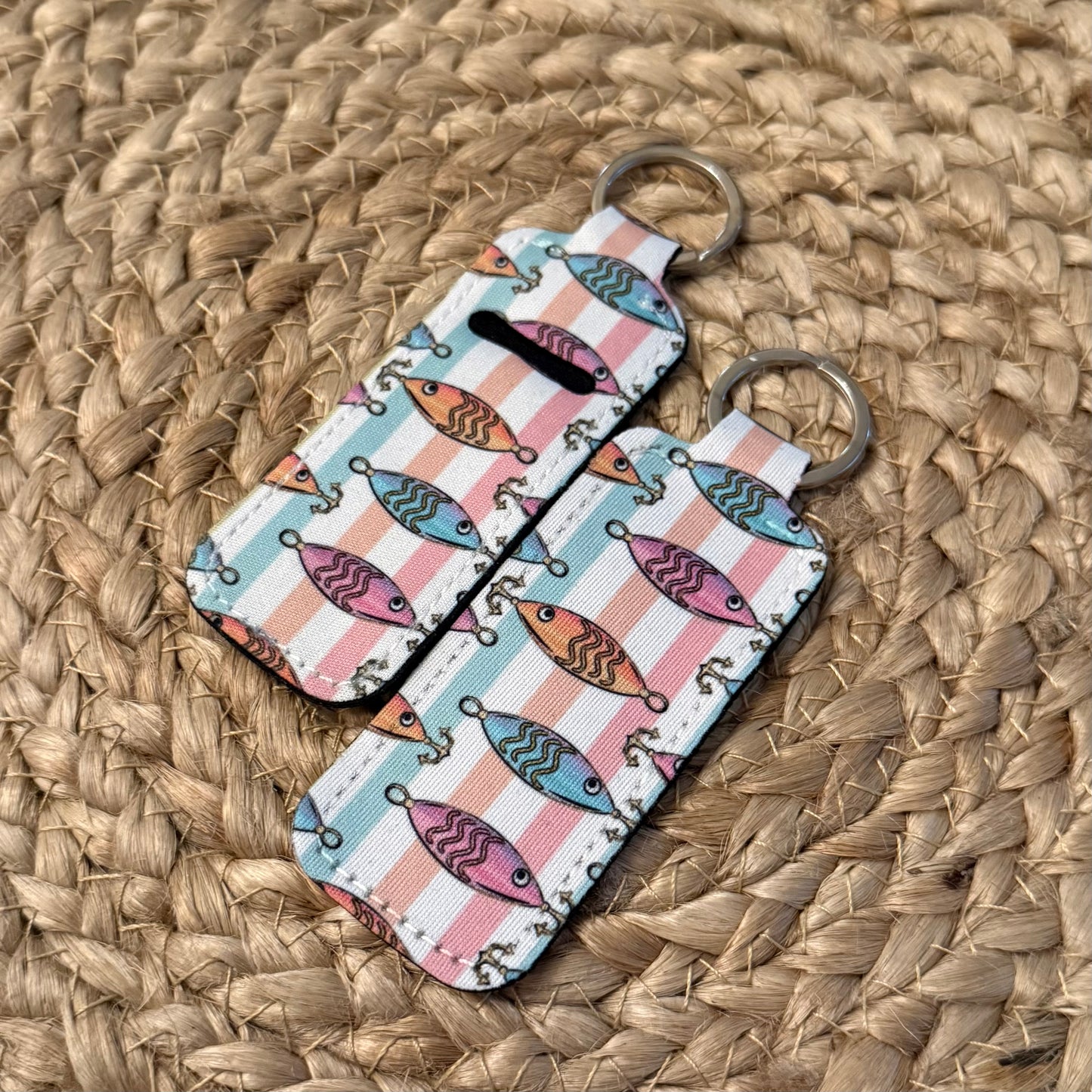 Catch Ya Later Chapstick Holder Keychain