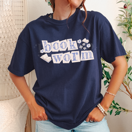 Bookworm DTF HOT PEEL