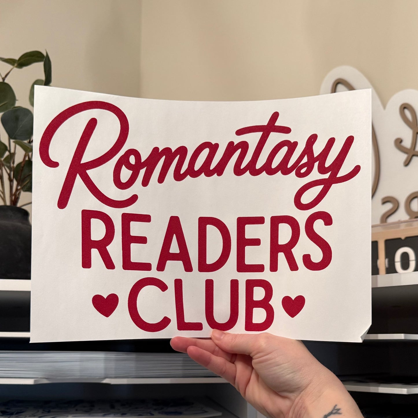 Romantasy Readers Club Single Color (Red)