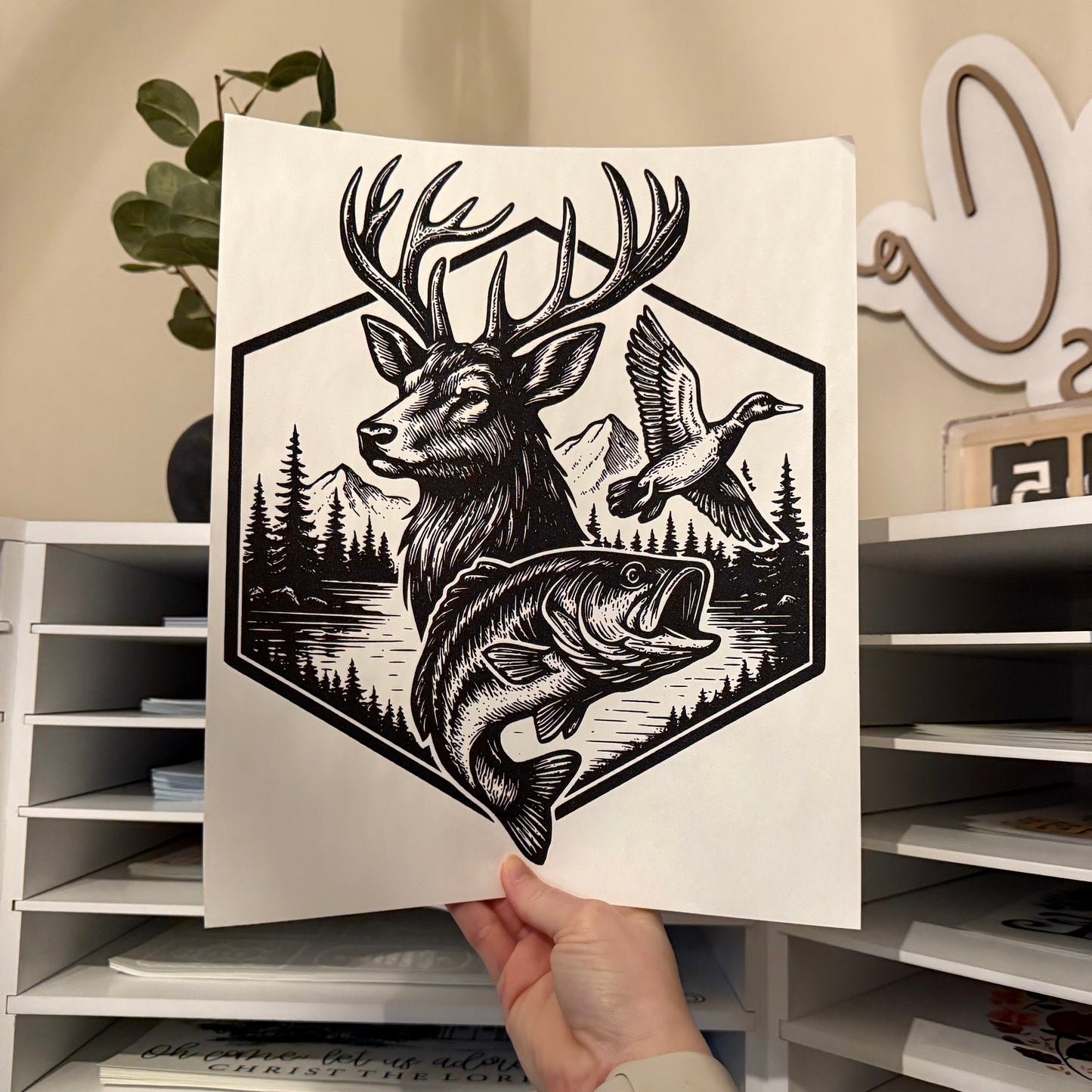 Hunting & Fishing Single Color