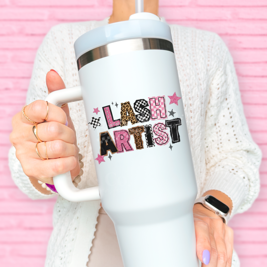 Lash Artist UVDTF 5” Decal