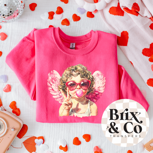 Retro Cherub DTF HOT PEEL