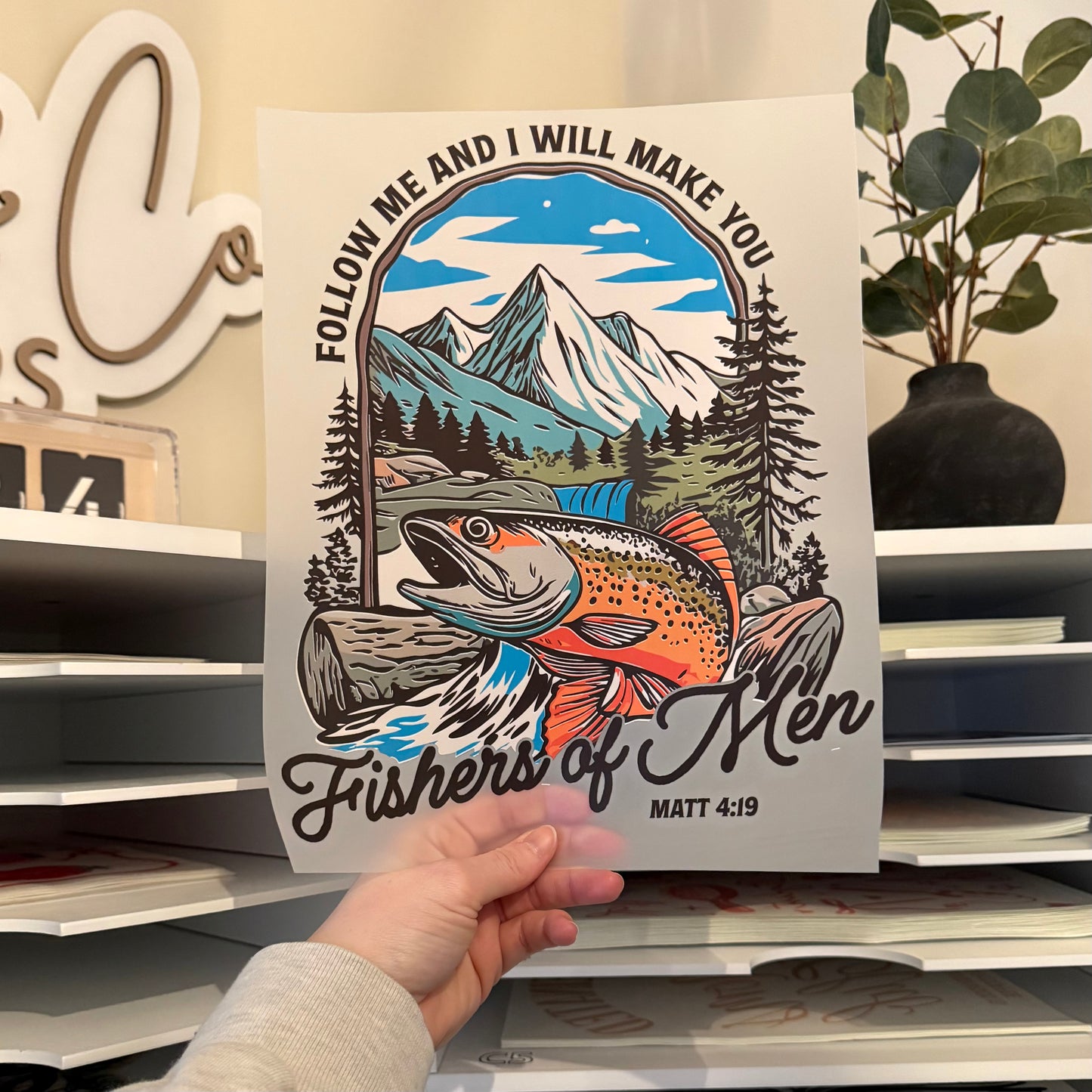 Fishers Of Men DTF HOT PEEL