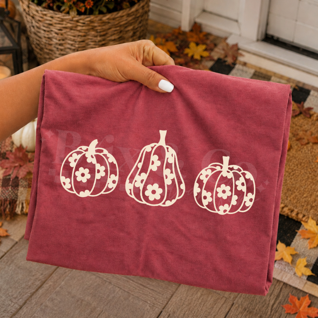 Daisy Pumpkins Single Color (Beige)