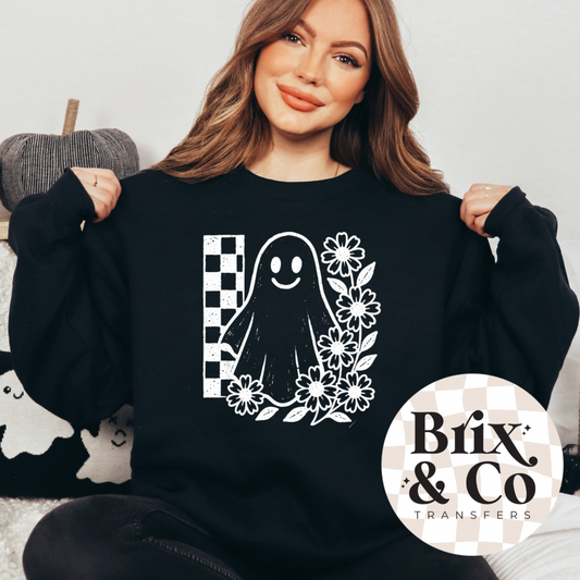 Checker Ghost Single Color