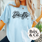 Retro Teacher Single Color