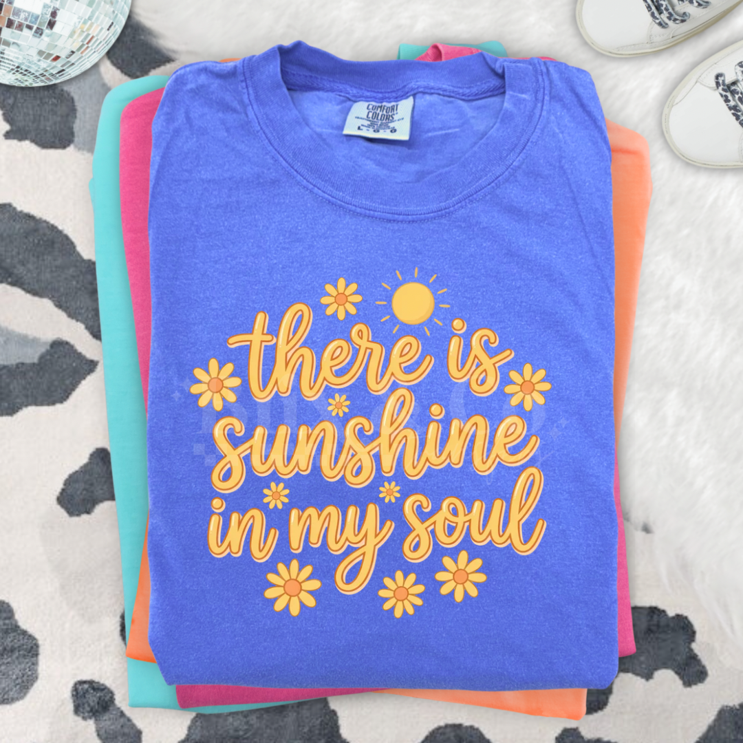 There Is Sunshine In My Soul DTF HOT PEEL