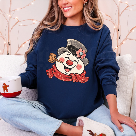 Snowman DTF HOT PEEL
