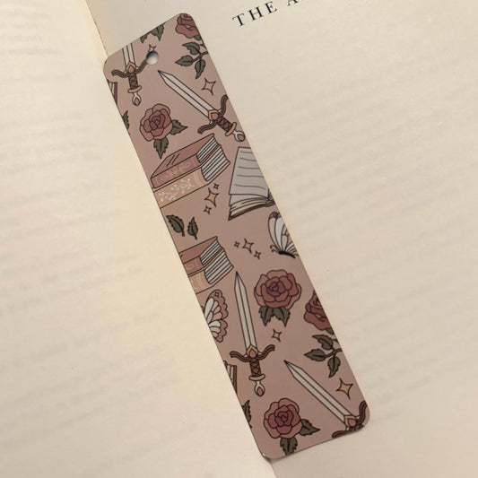 Romantasy Metal Bookmark No Tassel Included