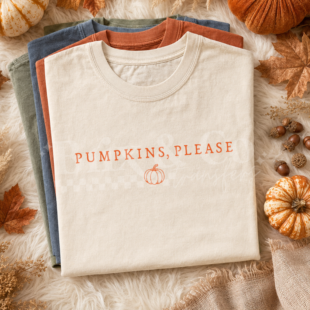 Pumpkins, Please Single Color (Orange)