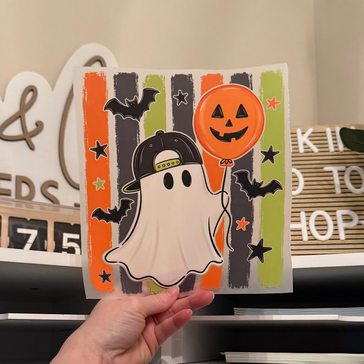 Boy Ghost Youth 8” DTF HOT PEEL