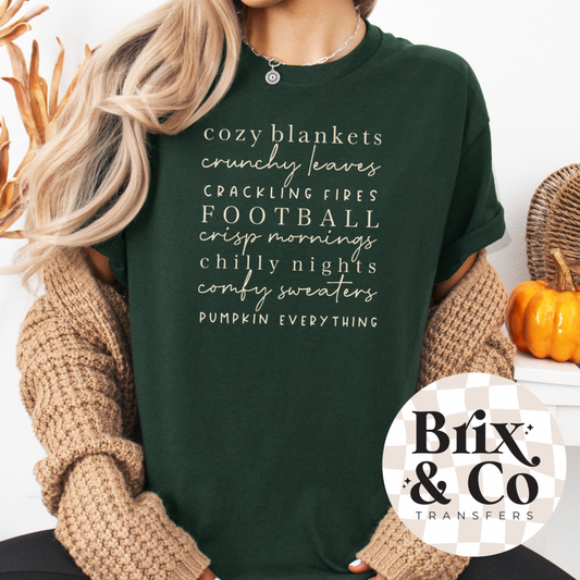 Fall List Single Color (Beige)