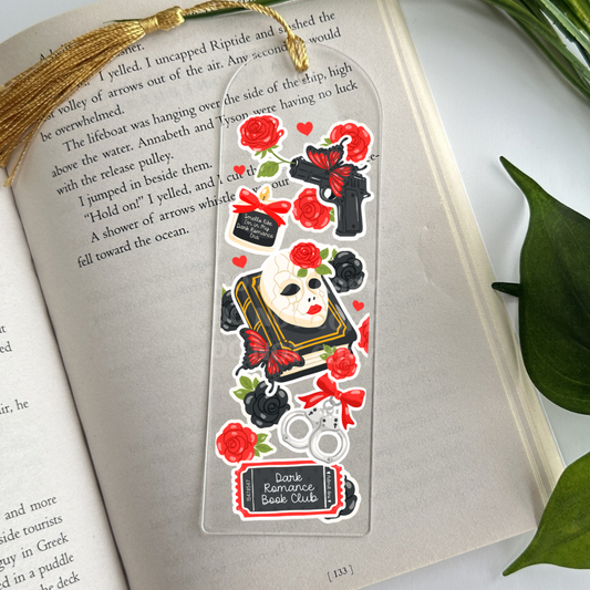 Dark Romance Book Club UVDTF Bookmark