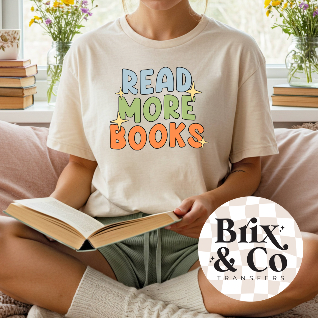 Read More Books DTF HOT PEEL