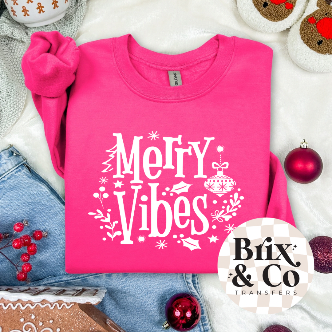 Merry Vibes Single Color