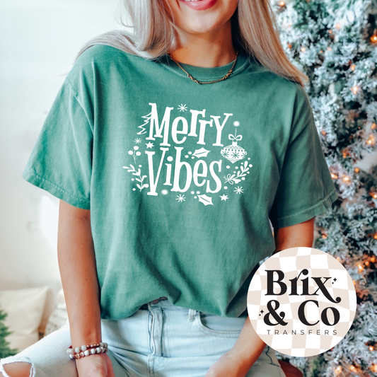 Merry Vibes Single Color