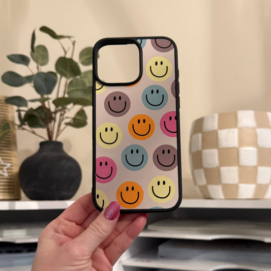 Happy Faces iPhone 16 Pro Max Case
