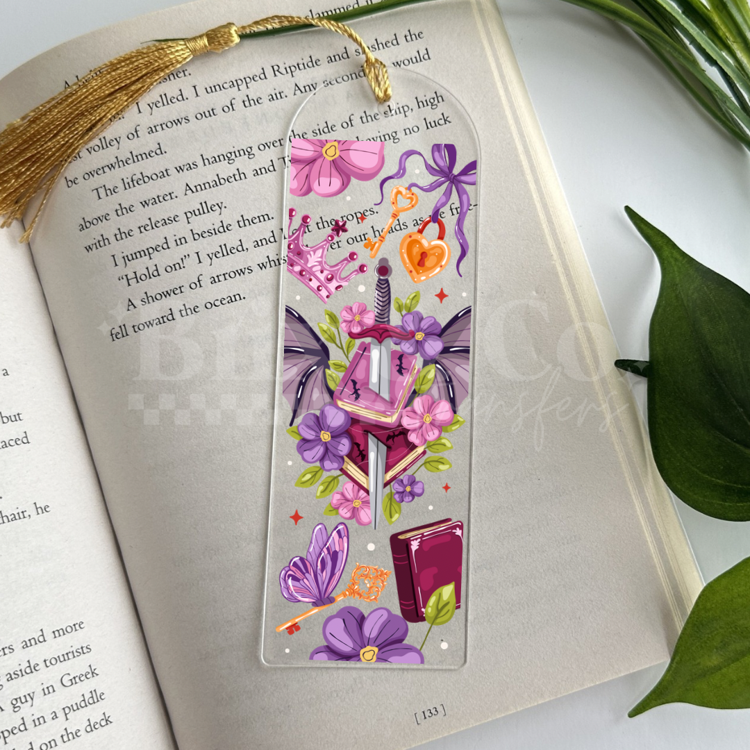 Romantasy UVDTF Bookmark