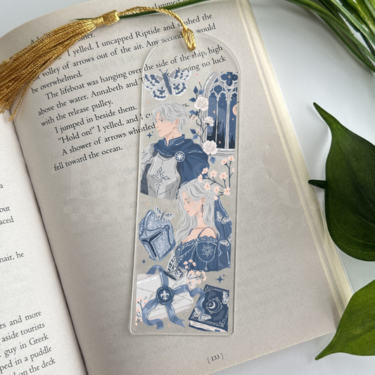 Knight Romance UVDTF Bookmark