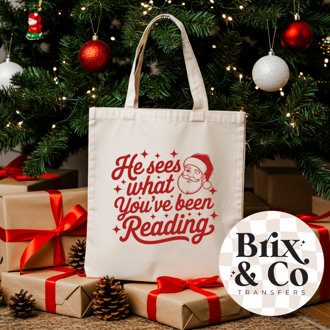 He Sees What You’ve Been Reading Single Color (Red)