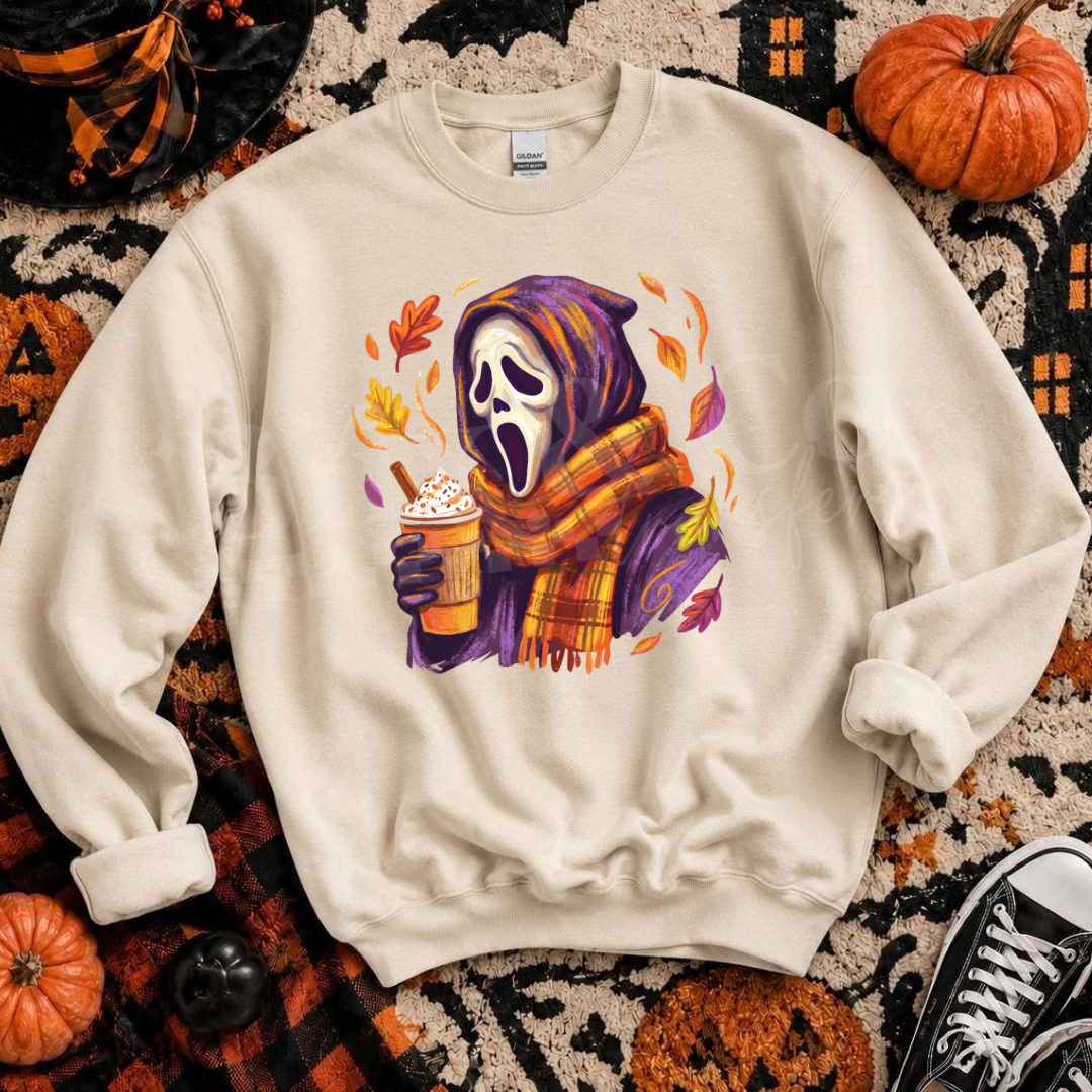 Fall Ghost DTF HOT PEEL