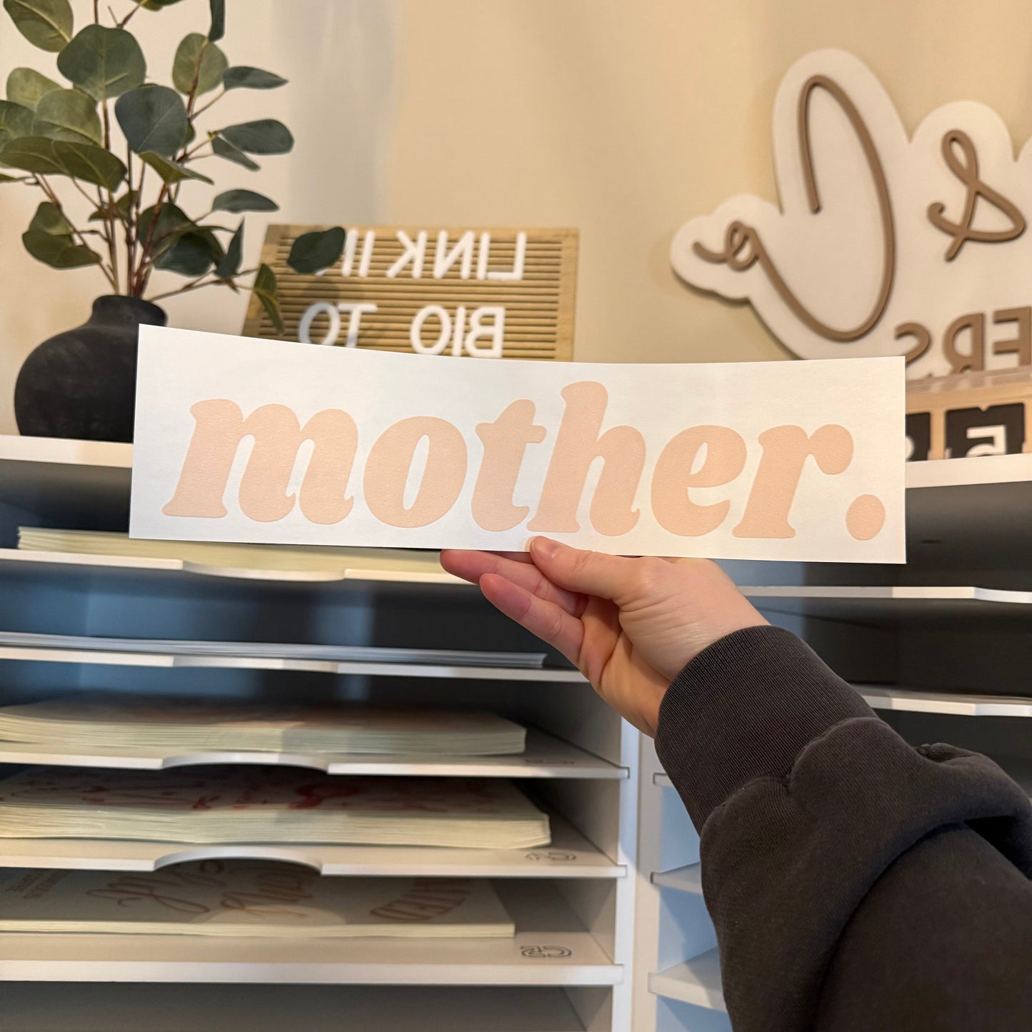 Mother Single Color (Beige)