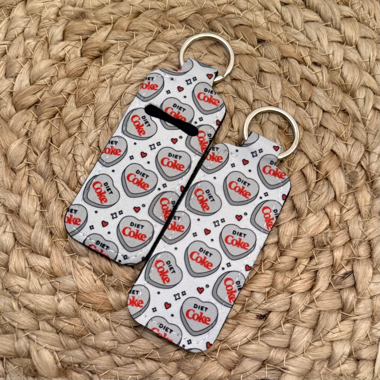 DC Lover Chapstick Holder Keychain