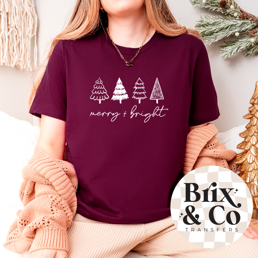Merry & Bright Single Color