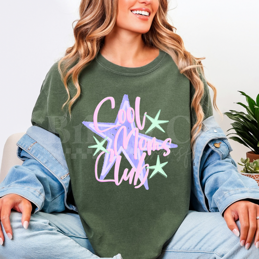 Cool Moms Club DTF HOT PEEL